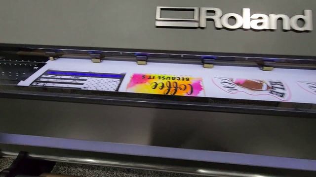 New Roland VG3 640 Vinyl Printer/cutter