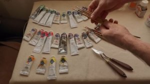 Чем я рисую? Обзор моих материалов для живописи - Юрий Клапоух (2019)