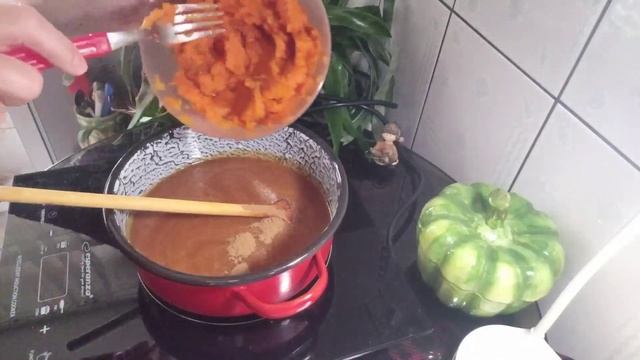 Густая тыквенная карамель-для выпечки, десертов и просто к чаю. Очень вкусно. Sütőtökös karamell. смотреть онлайн