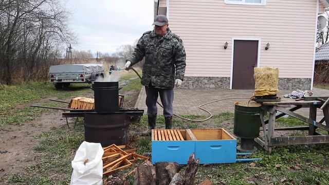 Перетопка старых рамок на воск. смотреть онлайн