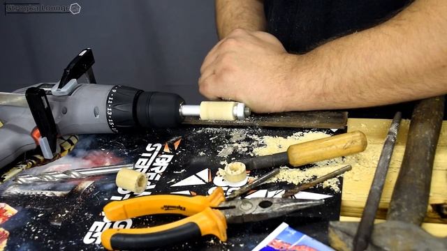 Кальянный DIY: Делаю персональный мундштук без токарного станка!!!