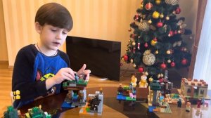 Обзор Лего Майнкрафт Заброшенная Шахта