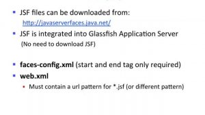 Java Server Faces JSF