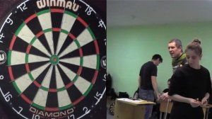 Арахова vs Тимкин 20230401 Кировская областная лига дартс  Kirov darts