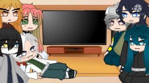 Hashiras react to shinobu as Baal || Demon slayer x Genshin Impact