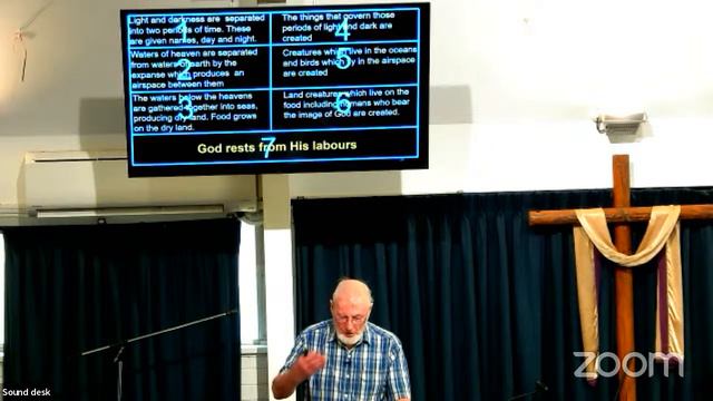 10am Church 18/02/2024 M.Cusiter Genesis 1 including Q&A Time смотреть онлайн