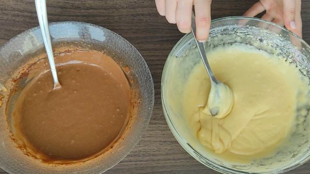 Наконец-то у меня получился идеальный пирог ЗЕБРА! Пирог на кефире быстро и просто! смотреть онлайн