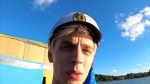 24 ЧАСА на КАРТОННОЙ ЛОДКЕ !