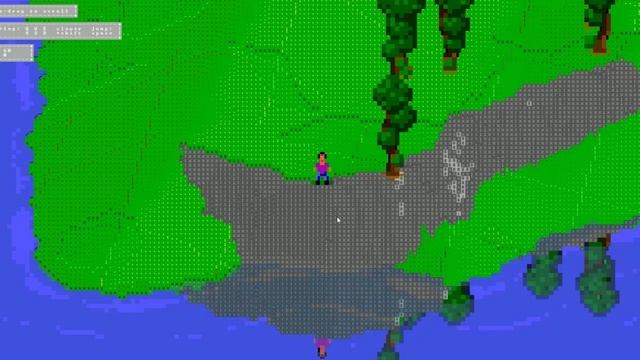 Обзор Asciicker - Вселенная из ascii графики (Underground)