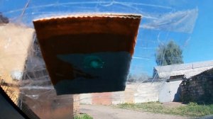 ПРИЛЕТЕЛ камень В ЛОБОВОЕ СТЕКЛО в дороге СРОЧНО СДЕЛАЙТЕ это ЧТОБЫ НЕ допустить других ТРЕЩИН