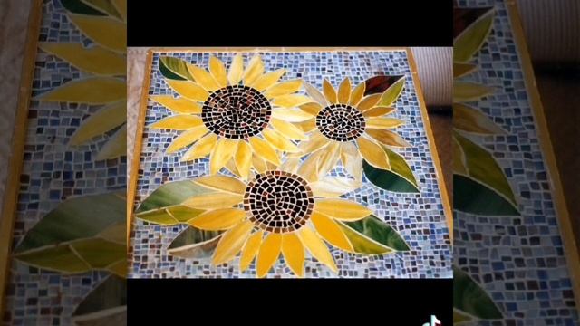 идей на темы мозаика, подсолнухи, мозаичное искусство?? смотреть онлайн
