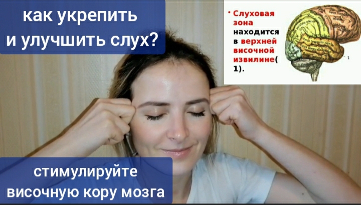 Деградирует височная кора мозга, ухудшается слух и зрение? Упражнения для средней мозговой арт