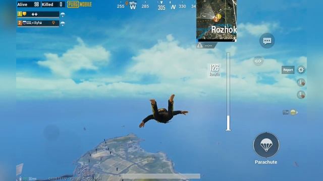 Как приземляться первым в PUBG Mobile? Гайд по парашютированию.