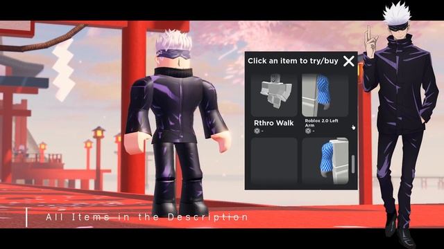 Roblox Gojo Satoru Cosplay: Jujutsu Kaisen Cosplay смотреть онлайн