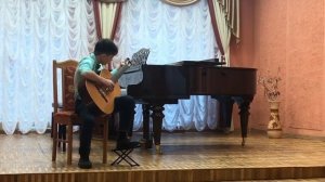 Дударь Дмитрий 3/5 кл, Ф. Таррега Полька «Розита» Э. Пухоль «Шмель» преп. Дорошина Л.Г.
