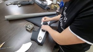 Перетяжка подлокотника в двери на пассат СС