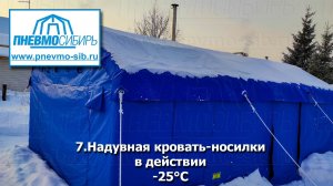 7.Надувные носилки для транспортировки больных и пострадавших