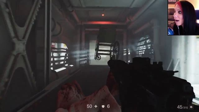 WOLFENSTEIN II: THE NEW COLOSSUS - NEW GAMEPLAY! REACTION смотреть онлайн