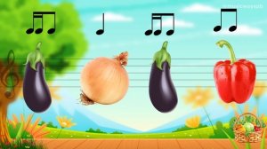 Ритмическое упражнение "УРОЖАЙ" для детей. Развитие чувства ритма. Длительность нот.