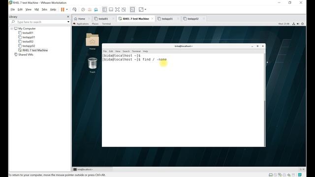 Linux Redirecting Output (Module 4) II RHEL 7 CMD for Output and Error Redirection II Basic Steps