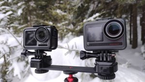 Автономность Akaso Brave 8 в холодное время года в сравнени с Osmo action
