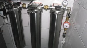 Обезжелезивание, обеззараживание и деманганация воды. город Балашиха. Схема "ЭСО-2.5"