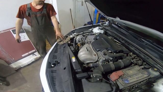 390000км ПРОБЕГ. Тойота Камри XV70 2018г. Toyota Camry.Делаем полное ТО.Масло, Фильтры,Тормоза и др смотреть онлайн
