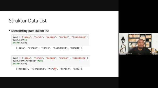 Tutorial Pemrograman Python (Bag. 9) + FREE Modul | List & Tuple