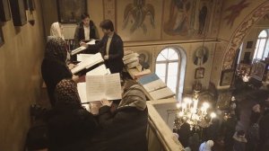 Хор храма Архистратига Михаила - Херувимская песнь №28 - Русская - игумен Силуан (Туманов)