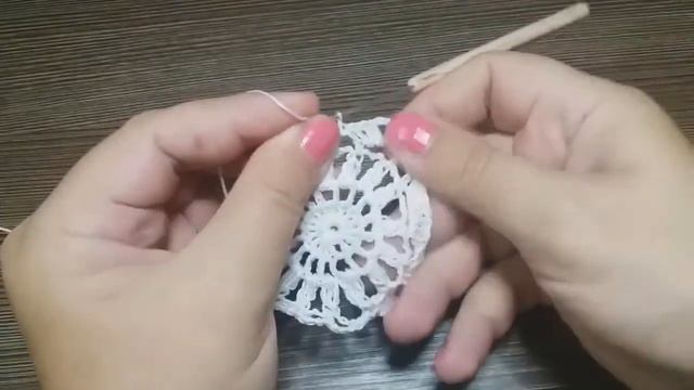 Ажурный квадрат крючком