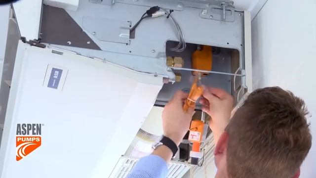 Установка помпы Aspen Mini Orange смотреть онлайн