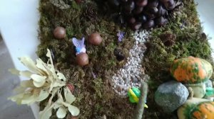 ПОДЕЛКИ ИЗ ПРИРОДНОГО МАТЕРИАЛА?ОСЕННИЕ ПОДЕЛКИ?ИДЕЯ ДЛЯ ОСЕННЕЙ ВЫСТАВКИ? ВОЛШЕБНЫЙ ЛЕС ?