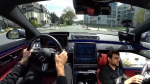 BMW 7 Series 740d xDrive (BMW G70) vs the Mercedes S-Class S500 (Mercedes V223) - Comparison Test