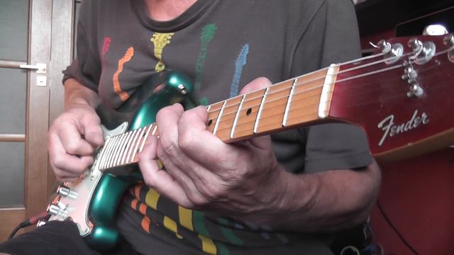 Fender Strat 1982 neck & Schecter body смотреть онлайн