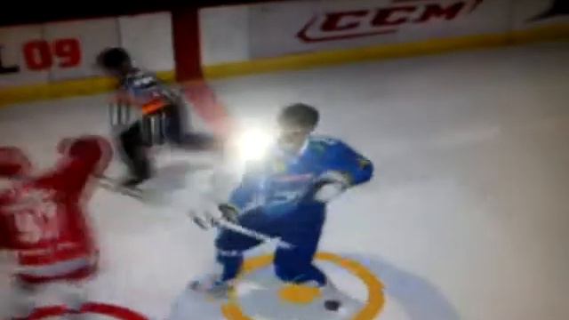 NHL 09- Big hits
