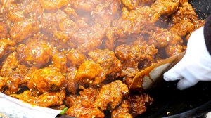 Корейская уличная еда!