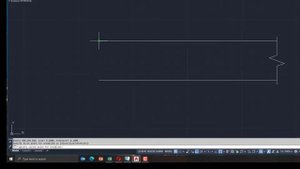 AUTOCAD 2020 - BREAK-LINE SYMBOL - HOW TO DRAW BREAK LINE SYMBOL