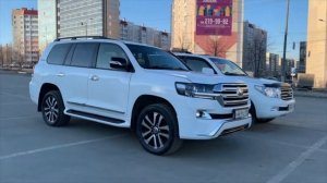 Переделка Toyota Land Cruiser 200 в Executive White || Carpoint Studio