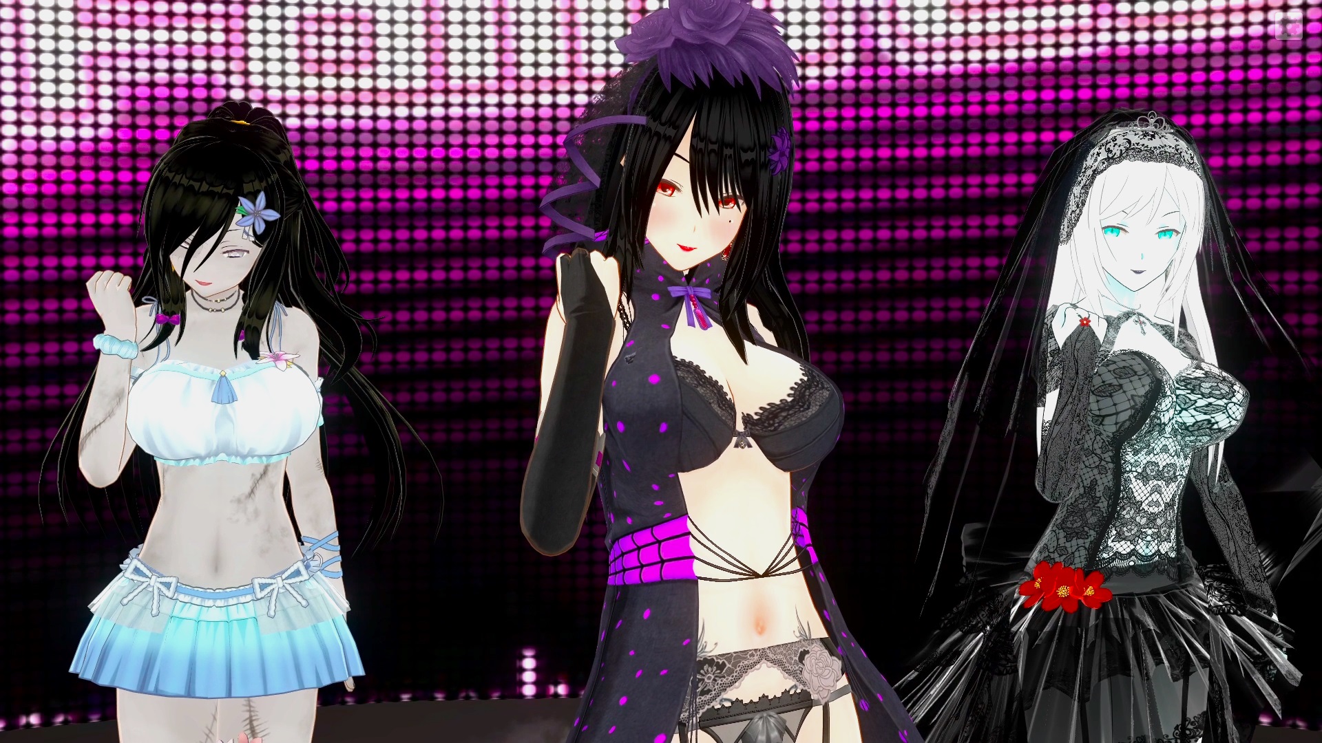 MMD FALLIN LOVE - Girls - <b>Vampire</b> Evelin, Zombie Mia, Ghost Selena (CM3D Ga...