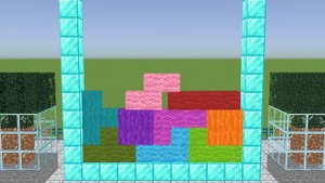Minecraft TETRIS: SOFTBODY TETRIS V26? - 4K/60FPS [update bug]