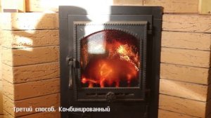 Три простых способа, как очистить дверцу камина, печи от копоти и сажи