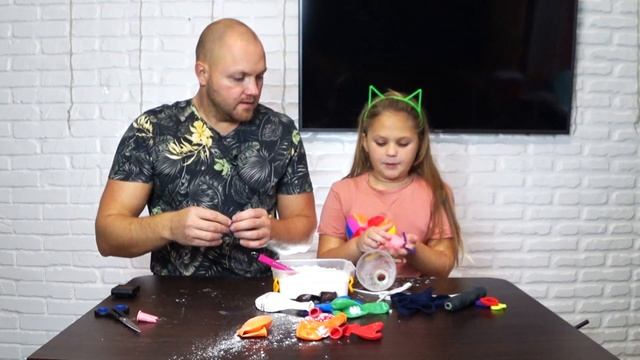 МЯЧИК АНТИСТРЕСС// АНТИСТРЕСС своими РУКАМИ// Антистресс ИЗ МУКИ смотреть онлайн