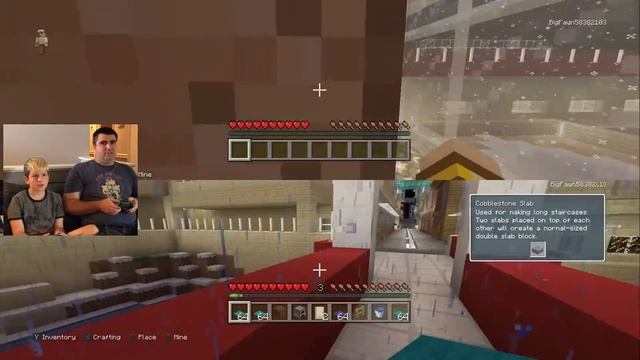 Minecraft Big City Hide and Seek with No Tags- Leland vs Daddy. смотреть онлайн