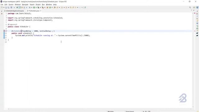 How to schedule a task in Spring boot application | #springboot | #java | #javaprogramming balaji смотреть онлайн
