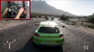Volkswagen Scirocco R - Forza Horizon 5 | Logitech g920 gameplay