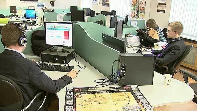 Журналисты Всероссийской государственной телерадиокомпании принимают поздравления с юбилеем