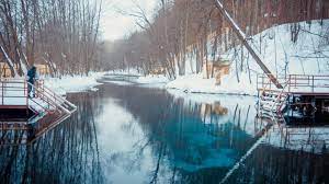 Голубые Озера зимой. Казань.