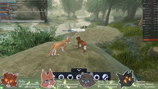 Holly & Friends Play Warrior Cats Roblox #1 смотреть онлайн