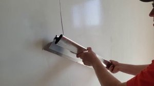 ... скорость и качество РУЧНОГО нанесения шпаклёвки. Наглядный пример.
