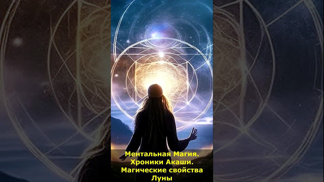 Ментальная Магия. Хроники Акаши. Магические свойства Луны #хроники #хроникиакаши #магия #мистика